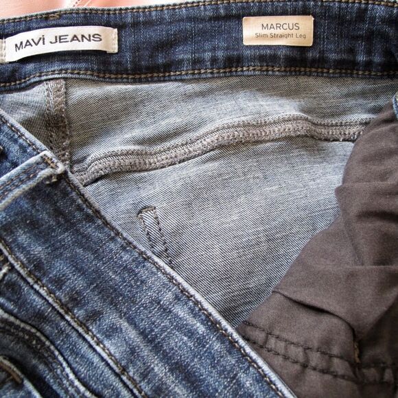 Mavi Marcus Slim Straight Leg Jeans - Picture 7 of 8